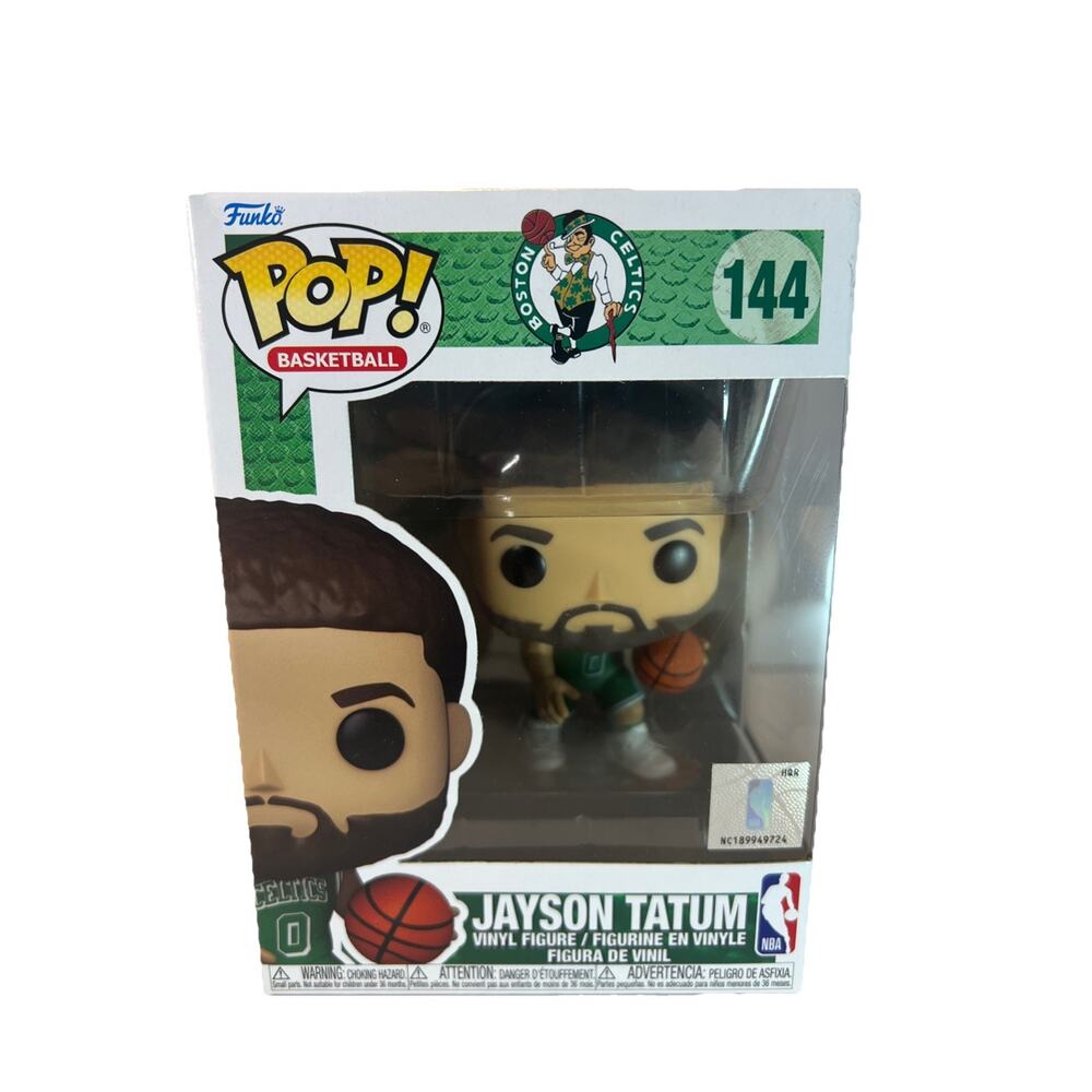 Funko Pop! Vinyl: Jayson Tatum #144 - Boston Celtics Collect Then All! Fast Ship